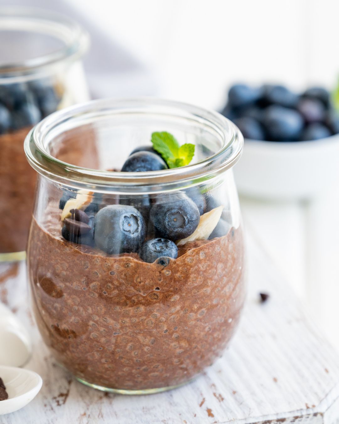 SUGAR FREE Chocolate Chia Pudding
