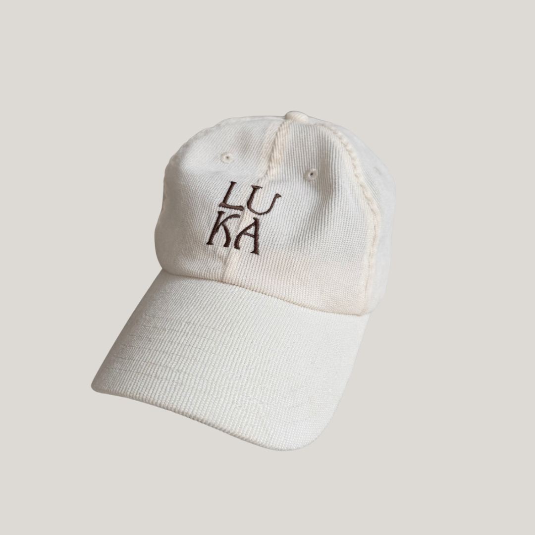 LUKA Caps - Cream Corduroy