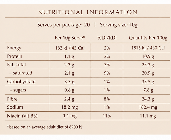 Probiotic Drinking Chocolate