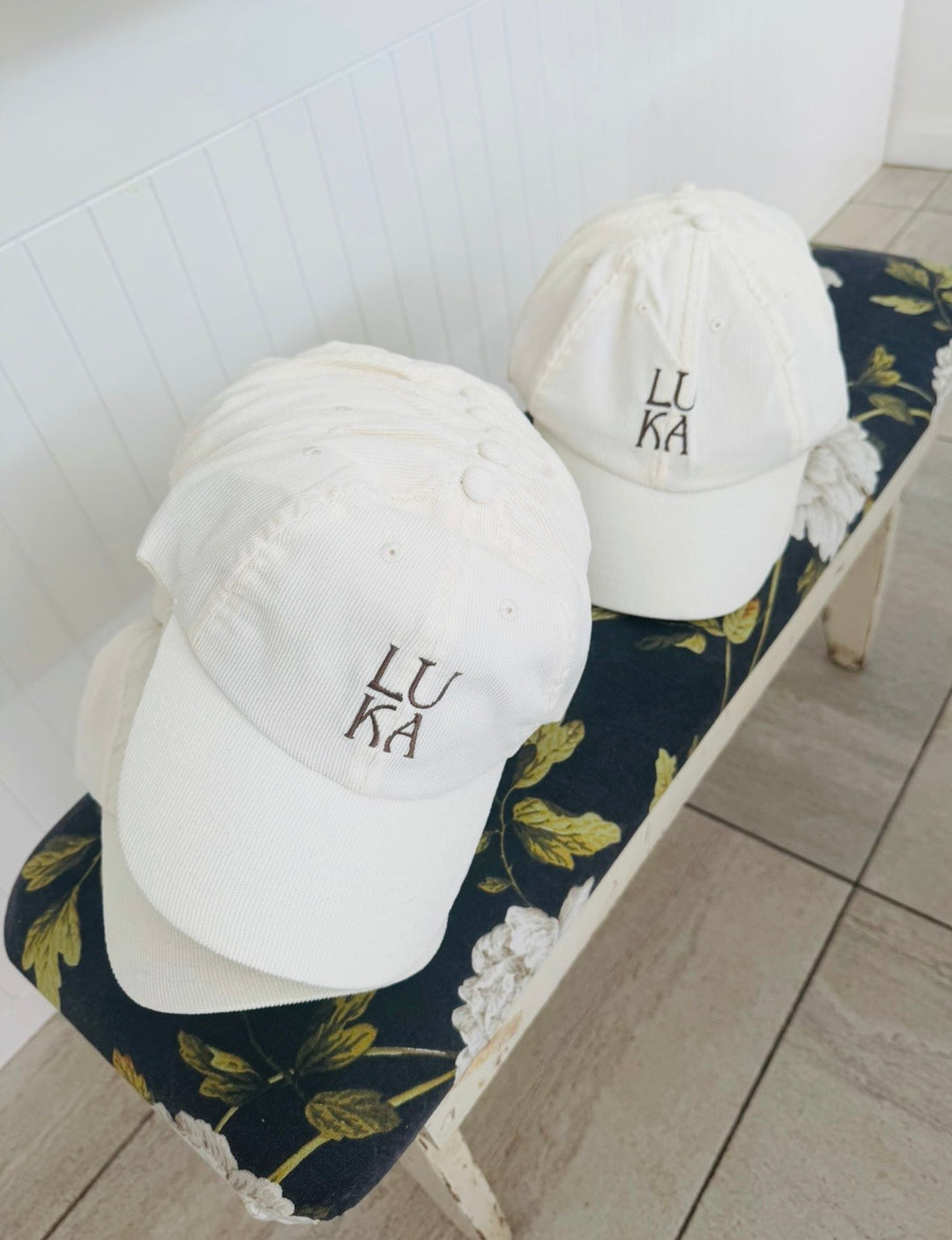 LUKA Caps - Cream Corduroy