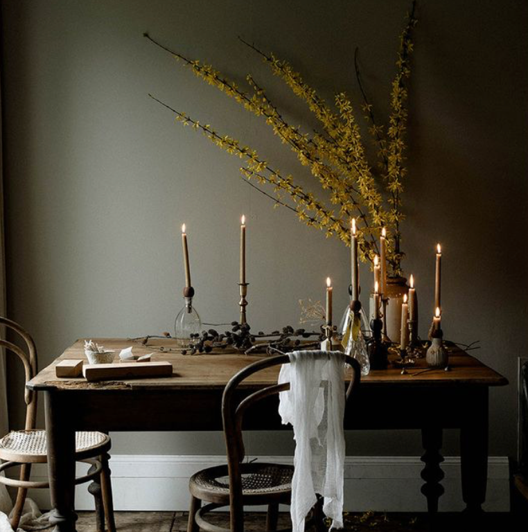 Beeswax candles